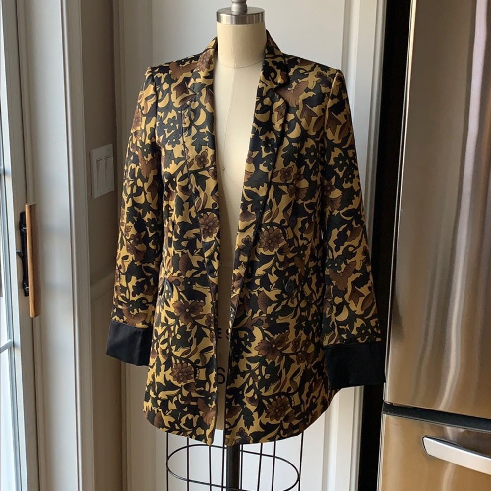 ASOS oversized printed blazer